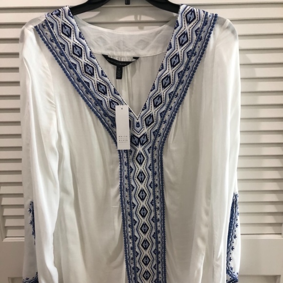 White House Black Market Tops - NWT White House Black Market Tunic
